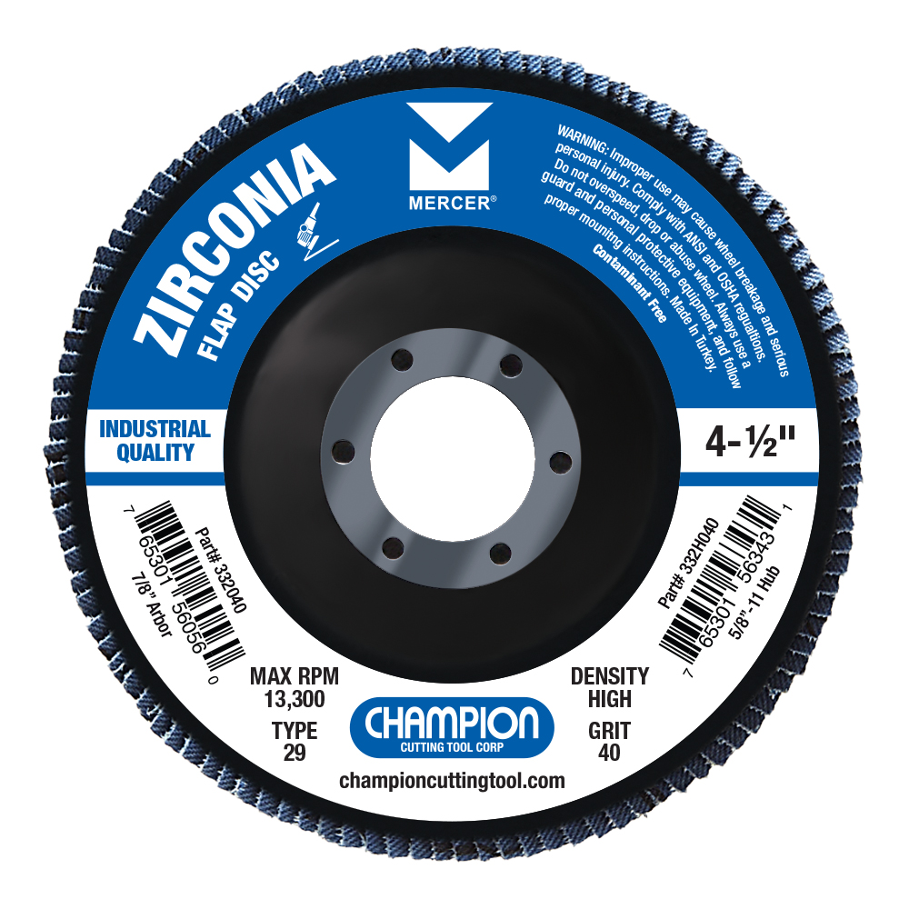 トップス unrelaring Abrasives I T29 Zirconia Flap Discs