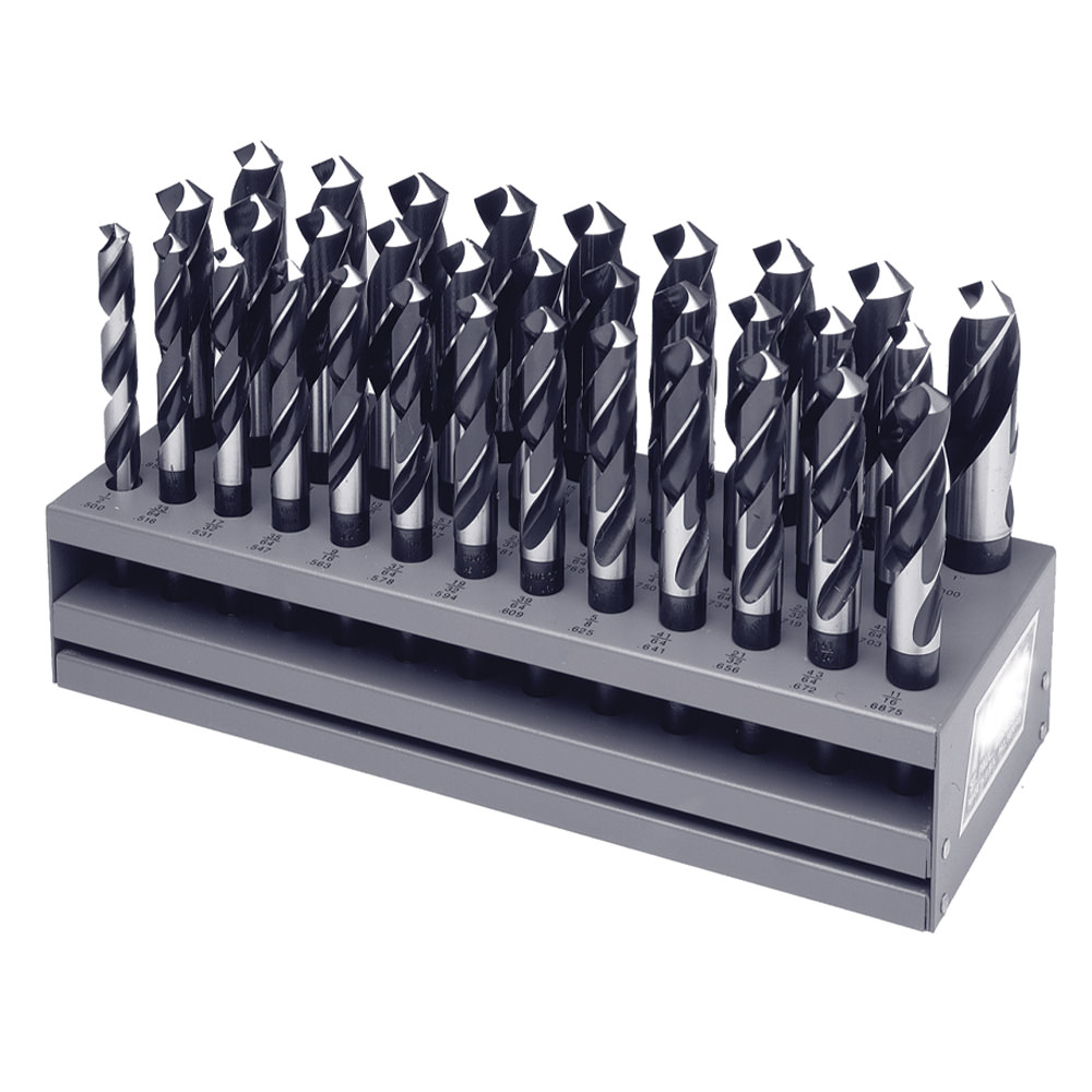 4 Disston 5/8” M35 High Speed Steel Silver & Deming Drill Bits – 1/2 Shank